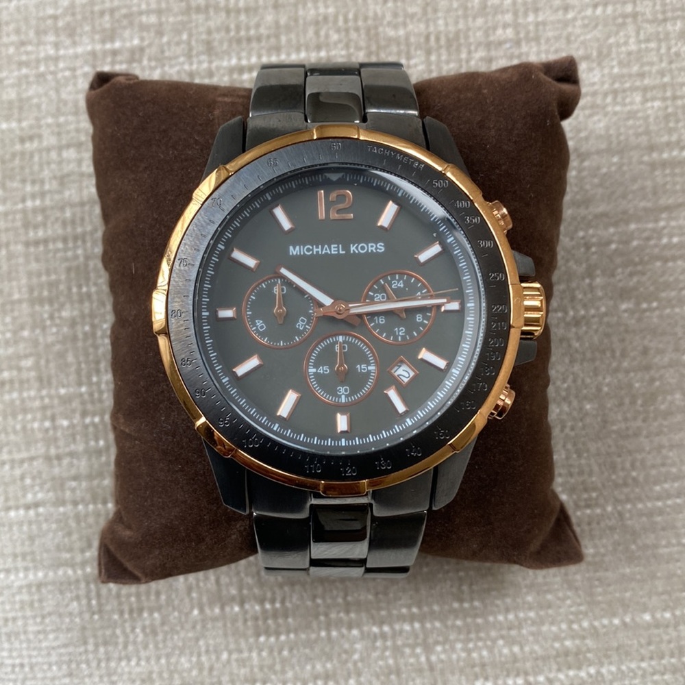 Rose Gold Michael Kors Men’s Watch from Macy’s
